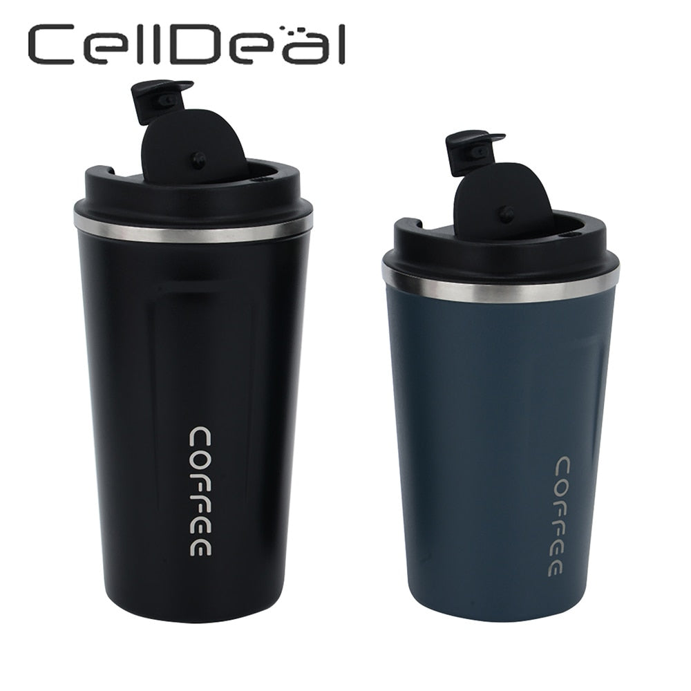 320ml Cute Thermal Cup, Portable Stainless Steel Coffee Cup