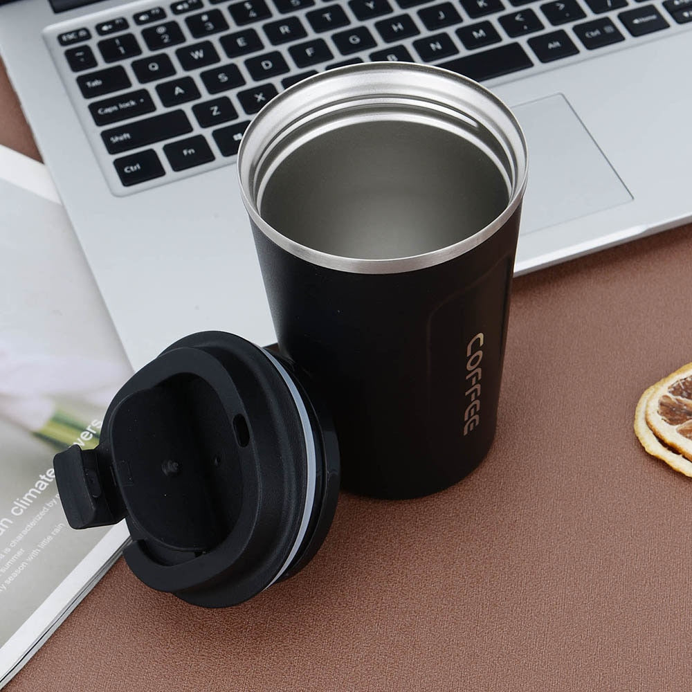Stainless Steel Coffee Thermos Mug 380/510ml Multipurpose Portable Car –  Culture Coffee Beans